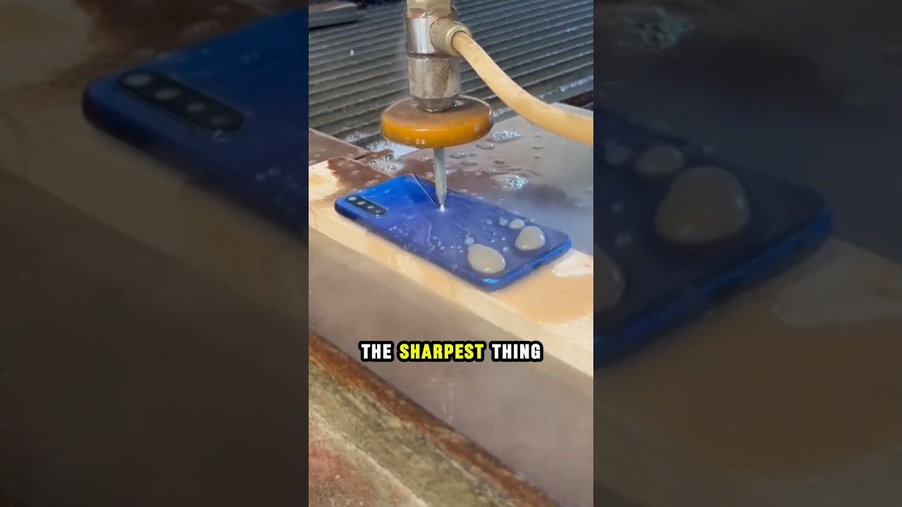 Sharper Than Any Knife - The Power of Water Jet Cutting