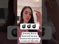 Grávida, Bruna Biancardi diz que Neymar não aprovou o nome da filha Mel #futebol #brasil #neymarjr