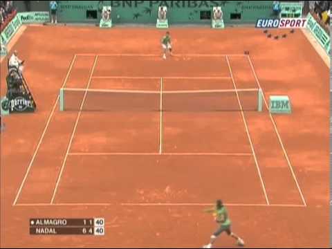 Almagro vs Nadal 2008: "Va a ganar RG 40 años seguidos!"