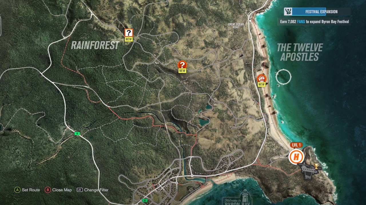 Forza Horizon World on X: All Forza Horizon Maps