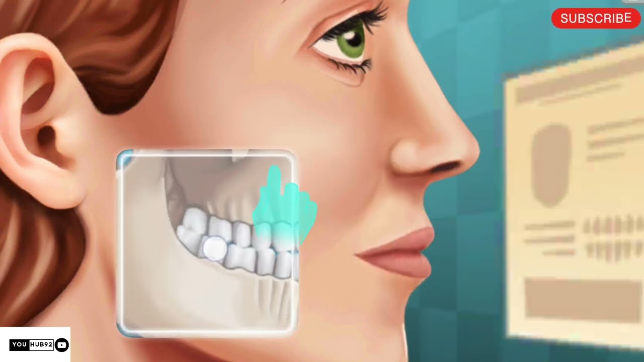 ASMR Jawline Alignment Mandibular Setback Surgery Ceramic Braces