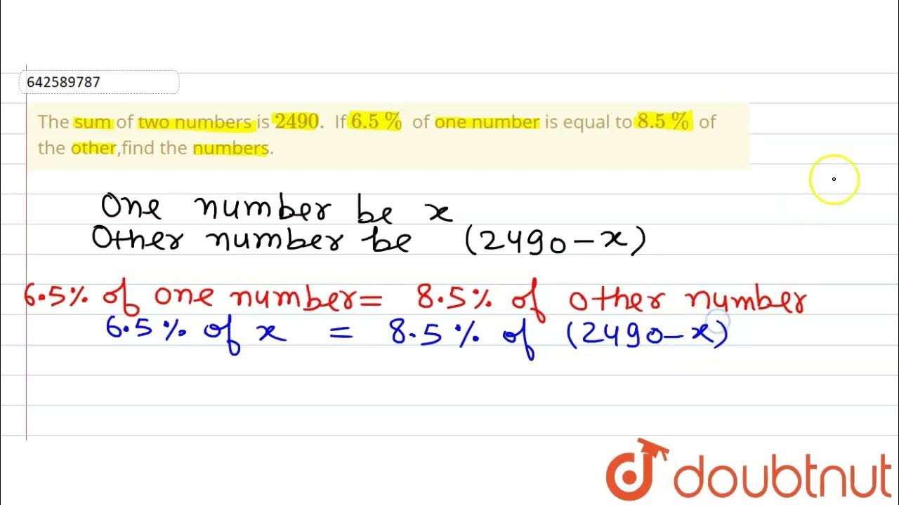 the-sum-of-two-numbers-is-2490-if-6-5-of-one-number-is-equal-to-8-5
