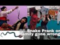 king cobra snake prank|fake sanke prank video| snake prank on cute girls