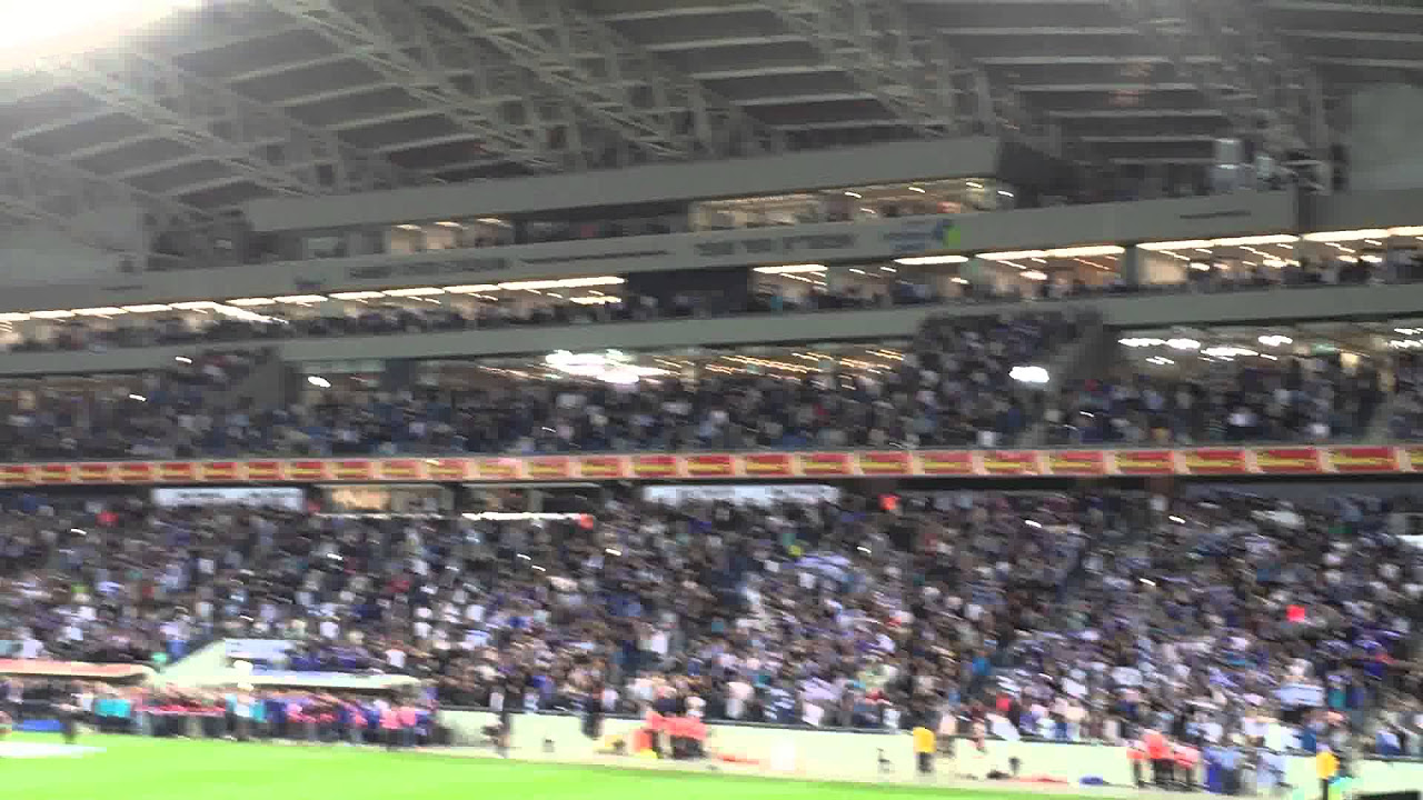 30000 Israelis sing Hatikva - Israel Vs  Wales