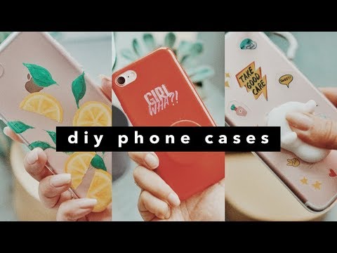 3 DIY Phone Cases