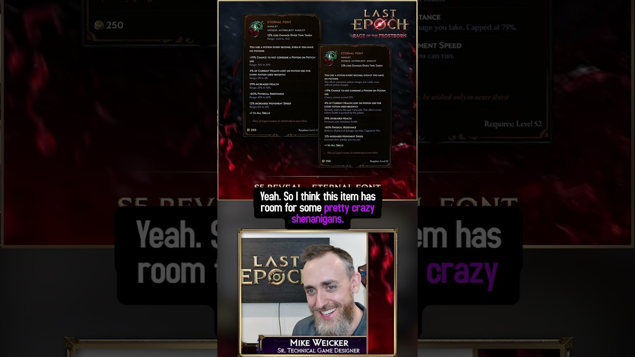 🧪 Never run out of potions again! #LastEpoch #ARPG #Gaming