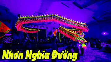 Nhơn Nghĩa Đường Múa Rồng Dạ Quang Cực Hay tại lễ Khai Quang Điểm Nhãn Lân Sư Rồng 2025