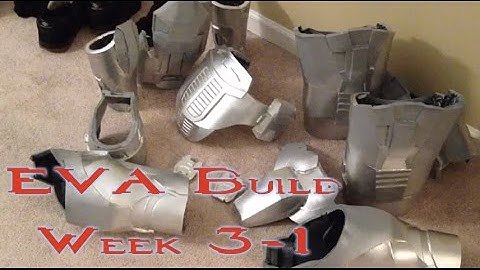 Mark VI Halo Armor EVA Foam Build - Week 3 - 1
