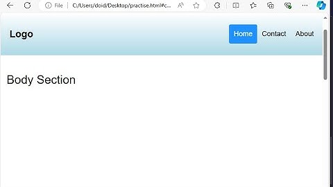 Create a Shrinking Navbar on Scroll | HTML & CSS Tutorial
