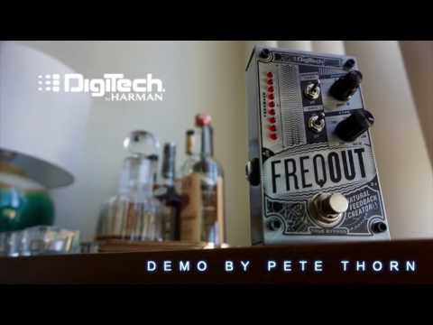 Digitech Freqout feedback creator, demo by Pete Thorn