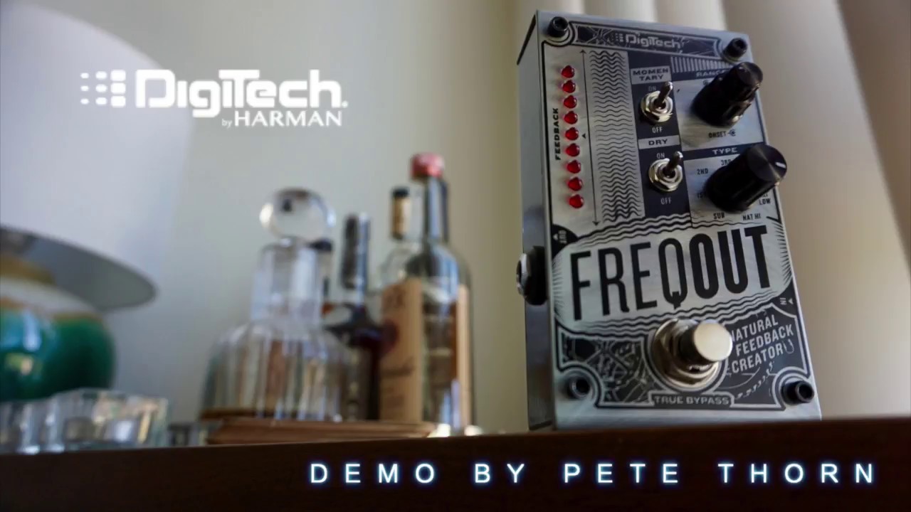 DigiTech FreqOut Natural Feedback Creator Pédale Génératrice de