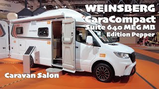 Weinsberg CaraCompact Suite 640 MEG MB Edition Pepper | semi-integral on Mercedes Sprinter by RV Travel 4,095 views 4 months ago 7 minutes, 50 seconds