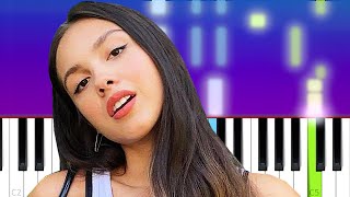 Video thumbnail of "Olivia Rodrigo - apocalyptic crush | Piano Tutorial"
