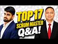 Top 17 Most Asked Scrum Master Questions and Answers ⭐ scrum master interview questions #scrummaster