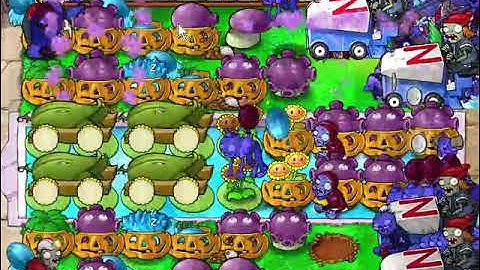 PVZ pool endless beginner deceleration 4 cob(extremely fast tempo)