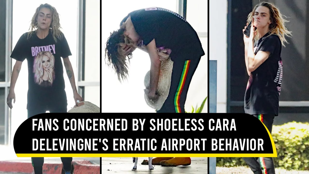 Cara Delevingne Airport Videos