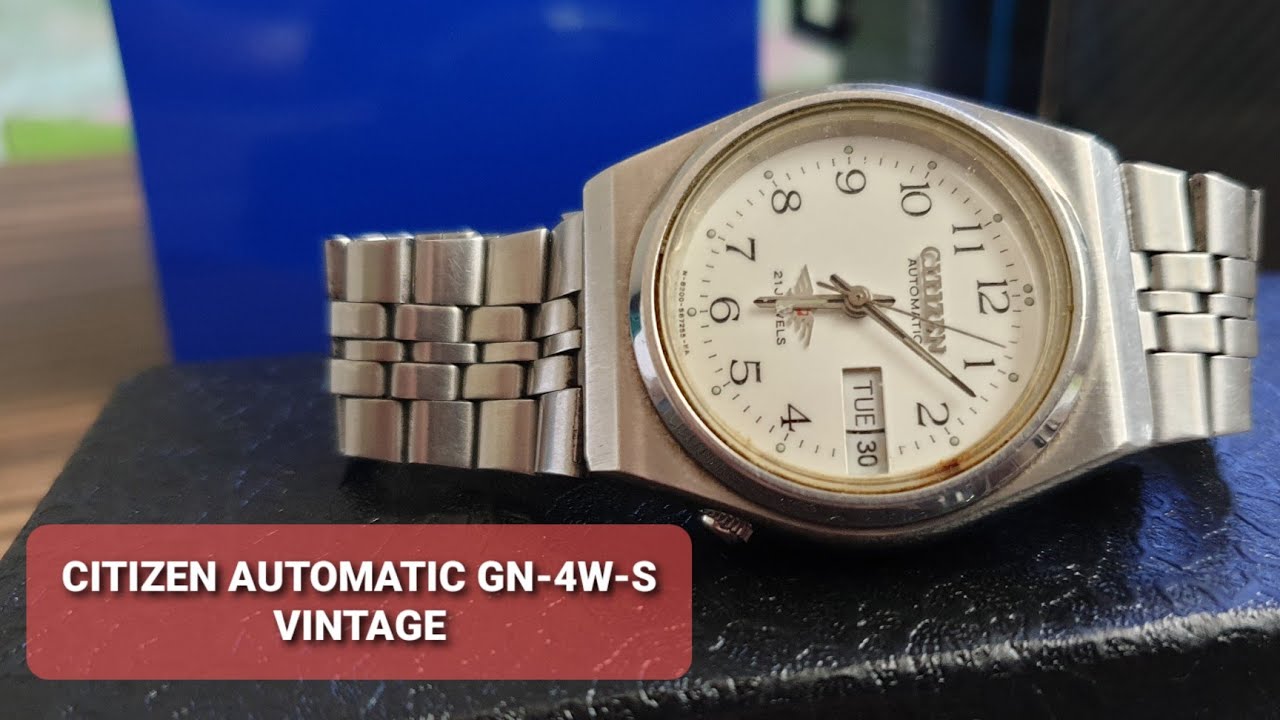 CITIZEN AUTOMATIC 21 JEWELS GN-4W-S VINTAGE REVIEW AFTER 29 YEARS - YouTube