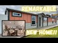 WOOHOO, check out this remarkable new home!! This house is bananas! Mobile Home Tour