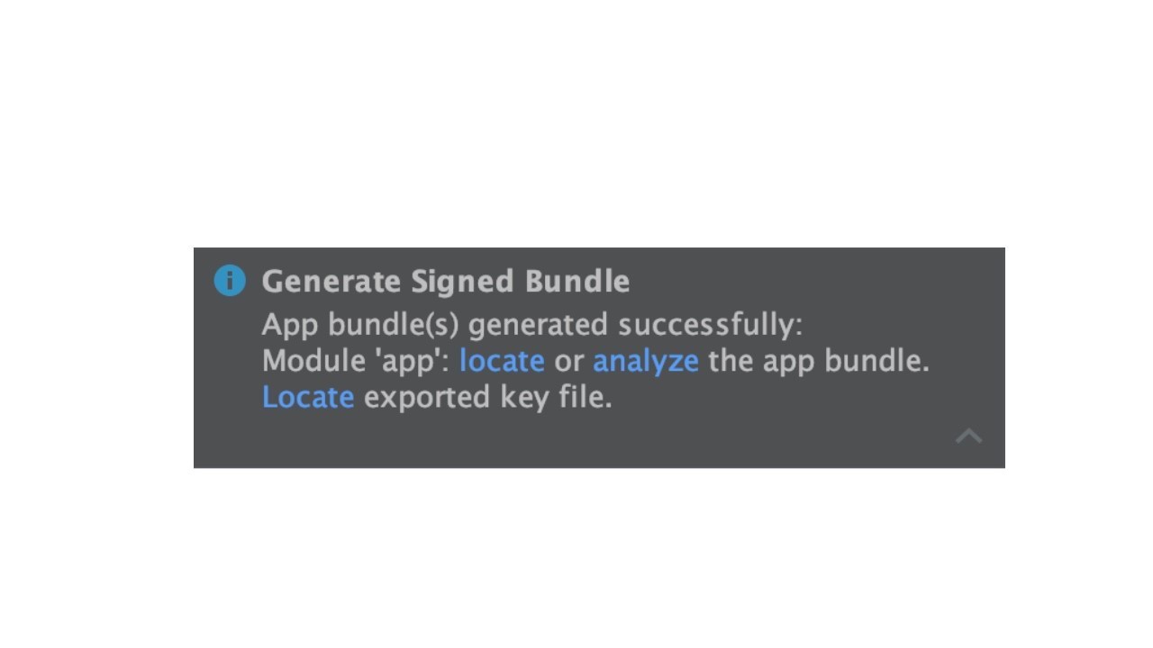 How to Generate a Signed App Bundle in Android Studio - YouTube