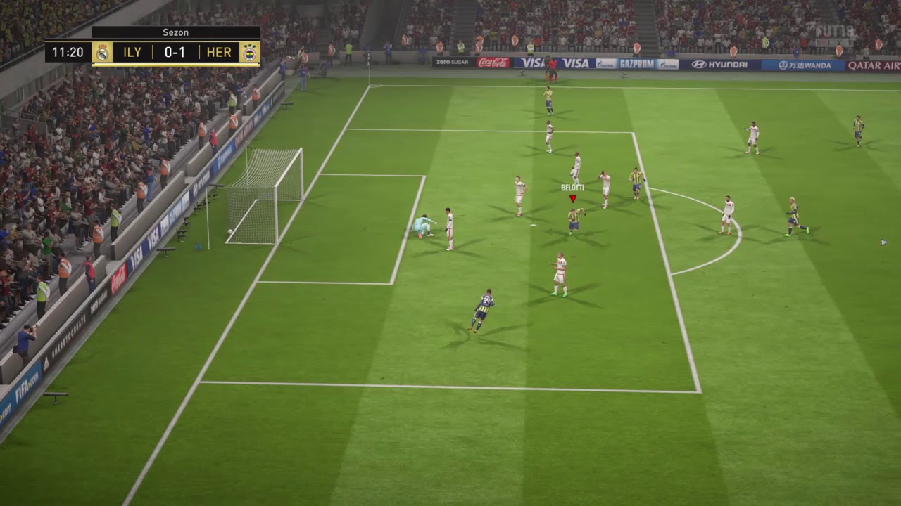 FIFA 18 bicycle kick from belotti