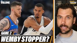 Spurs-Thunder Reaction: Victor Wembanyama vs. Isaiah Hartenstein was...INTERESTING & physical