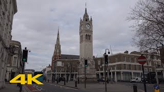 Gravesend Walk: Town Centre【4K】