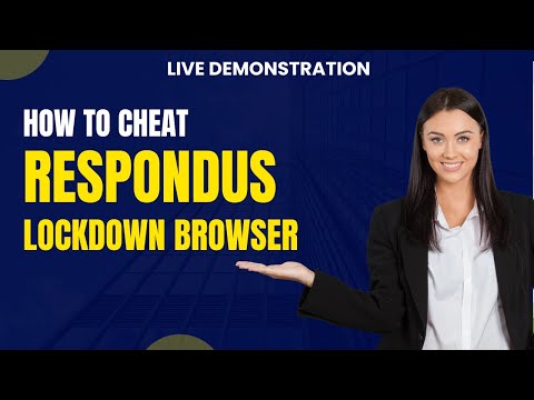 HOW TO BYPASS RESPONDUS LOCKDOWN BROWSER! BEST METHOD SO FAR