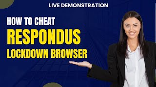 HOW TO BYPASS RESPONDUS LOCKDOWN BROWSER! BEST METHOD SO FAR
