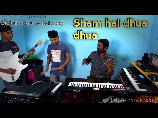 Sham hai dhua dhua || Instrumental mix || ft. Rana || Rm group