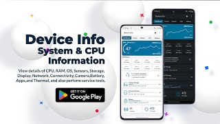 Device Info : System & CPU Info - View Hardware & Software Information - Android Tools App screenshot 4