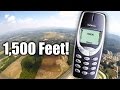 Can Nokia 3310 Survive a 1,500-foot drop from the sky?