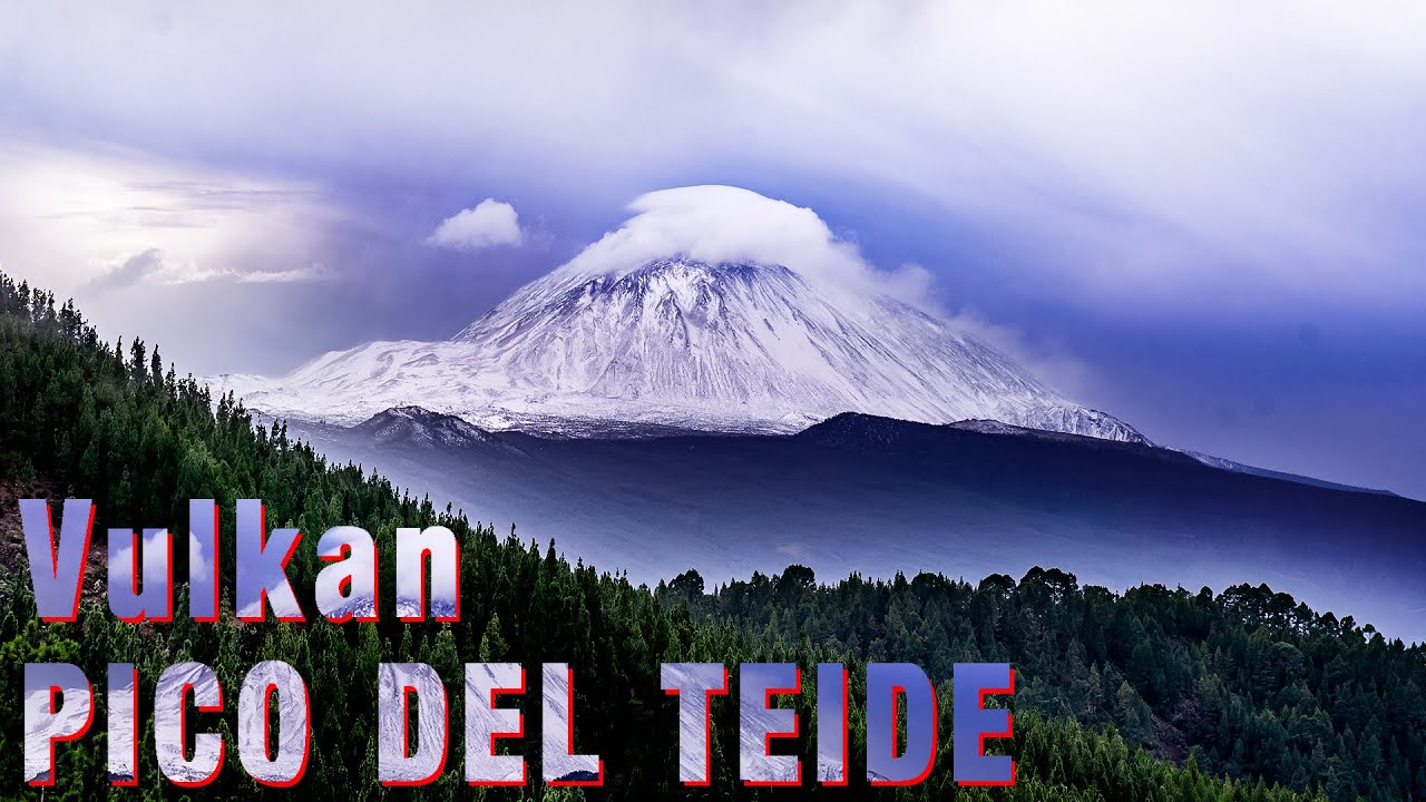 Der Vulkan (PICO DEL TEIDE) auf Teneriffa - 3718 Meter PURE Natur