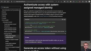 Azure Automation with App Service Tutorial