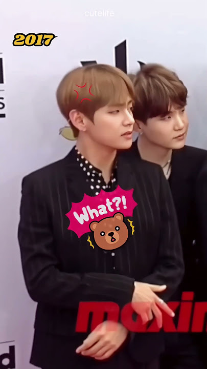 Angry taehyung 😡 #cutelife #shorts #bts