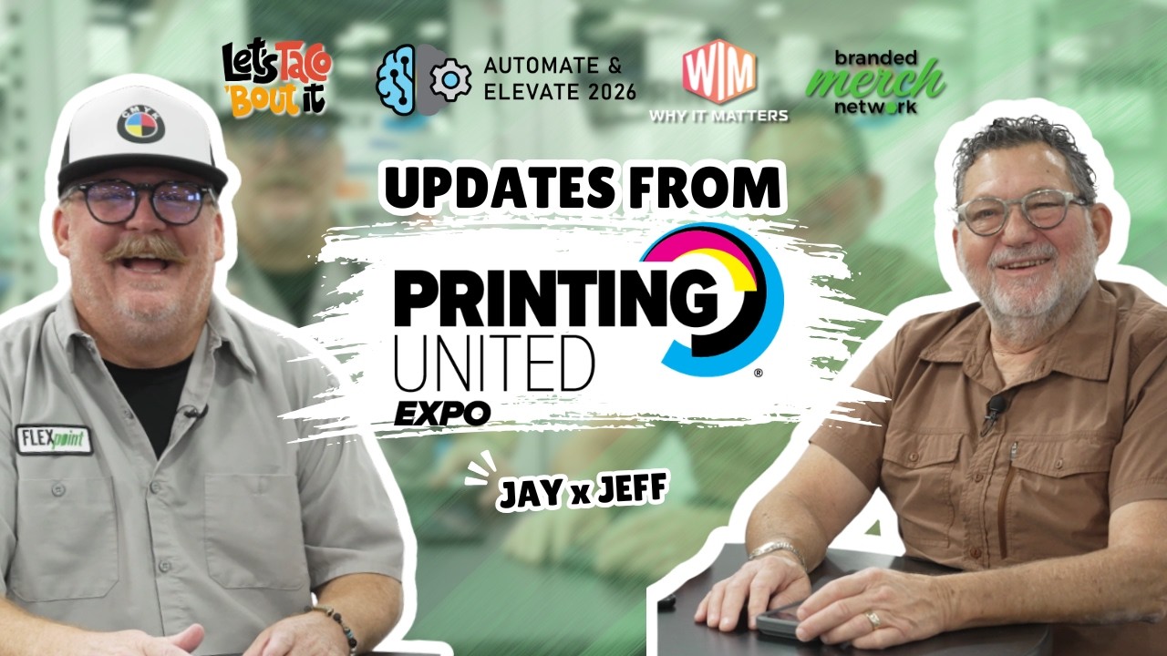 PRINTING United Expo 2026: Two Misfits & a Whole Lot of Merch!