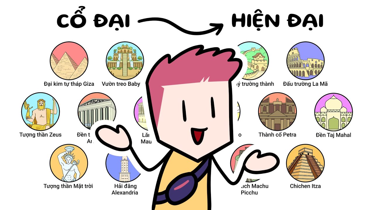 Toàn bộ về 7 kỳ quan thế giới từ cổ đại đến hiện đại