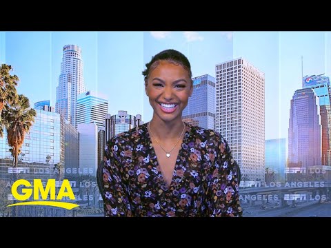 NBA reporter Malika Andrews’ new show, 'NBA Today'