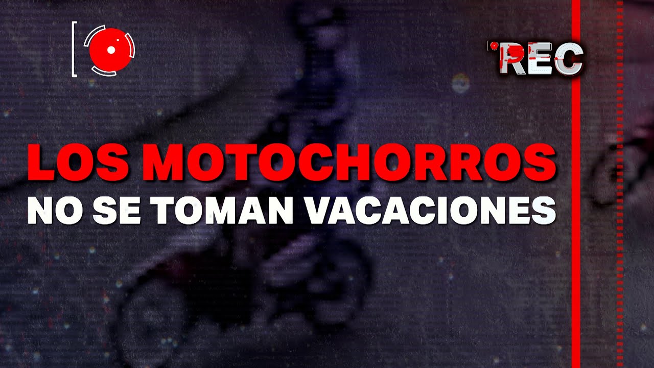 Raid de motochorros en La Plata - REC