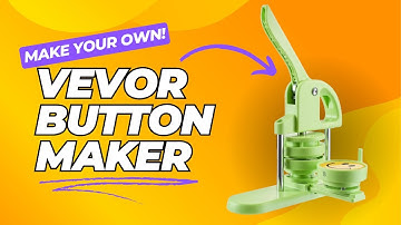 DIY Badge & Pin Maker Review | VEVOR 2-in-1 Button Maker Machine (1.25” & 2.25”)