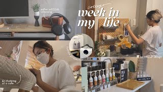 college week in my life 🎧 (visiting school, cafe study vlog, new projector ft. LUMOS RAY)