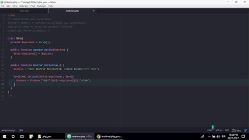 PHP POO - 3. Atributos de una clase en PHP