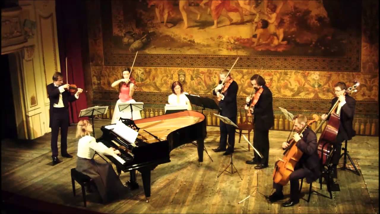 Koncert fortepianowy Mozarta Cdur II i III YouTube