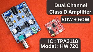 HW - 720 Class D Amplifier Circuit - Detailed Review