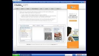 creating a radio station on pandora