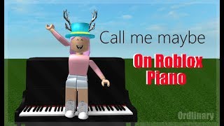 Call Me Maybe Piano Mrsolde - roblox piano sheet call me maybe