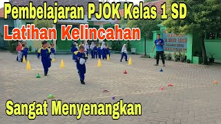 Pembelajaran PJOK Kelas 1 SD latihan Kelincahan dengan permainan Olahraga yang menyenangkan - Penjas