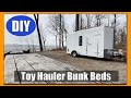 Cargo Trailer Conversion -  Bunk Beds For Toy Hauler