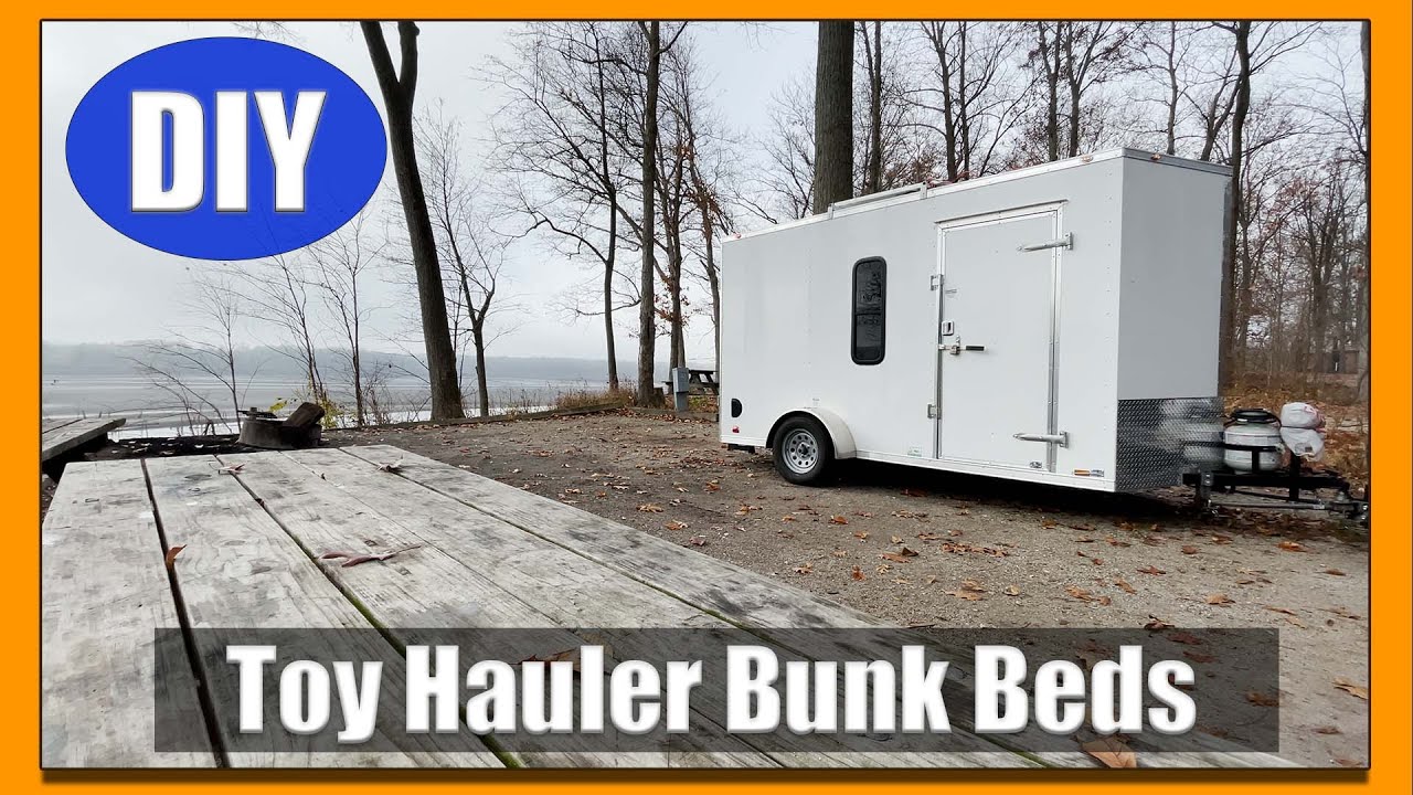 Cargo Trailer Conversion Bunk Beds