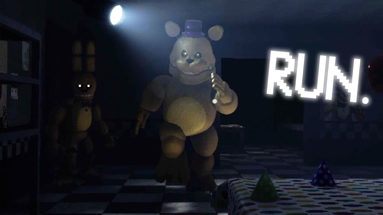 Don't Even Try To RUN From Fredbear.. - YouTube