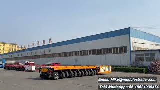 China SPMT,Self propelled modular trailer, china heavy transporter,Scheuerle SPMT,modulestrailer.com